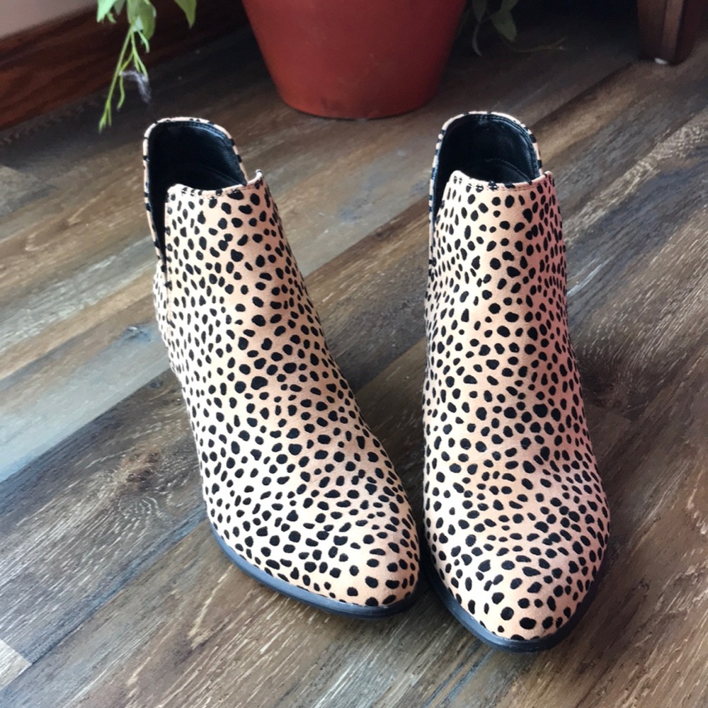 Cheetah Ankle Boots